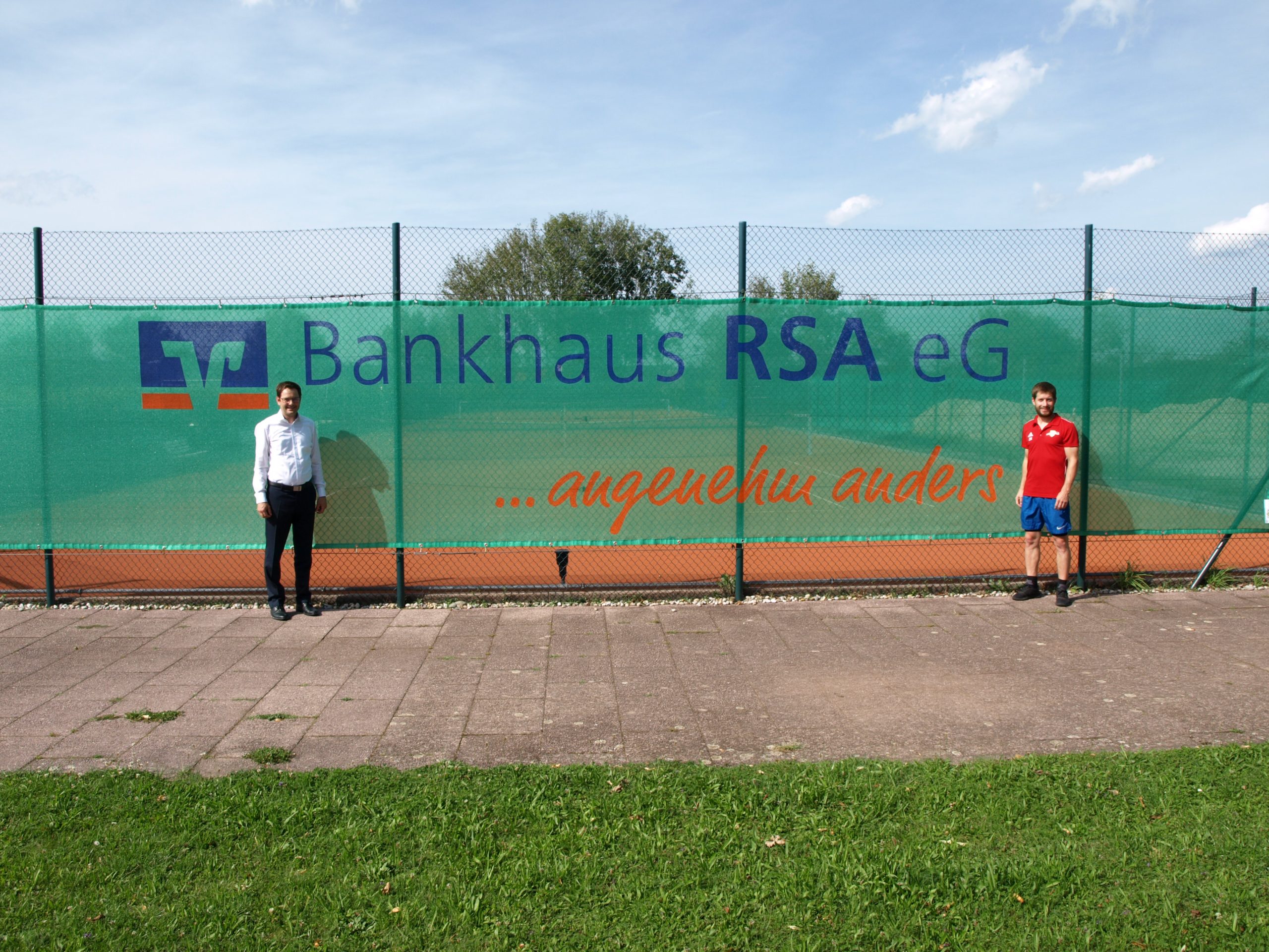 Read more about the article Dank der Tennisler an das Bankhaus RSA